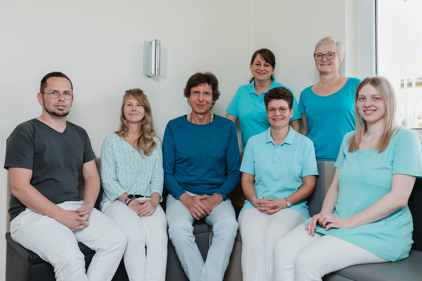 Arzt und Team